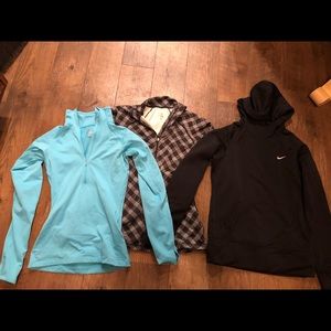 Set of 3 Nike jackets